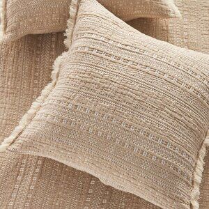 NEW Zuri Jacquard Euro Sham (Set of 2)
